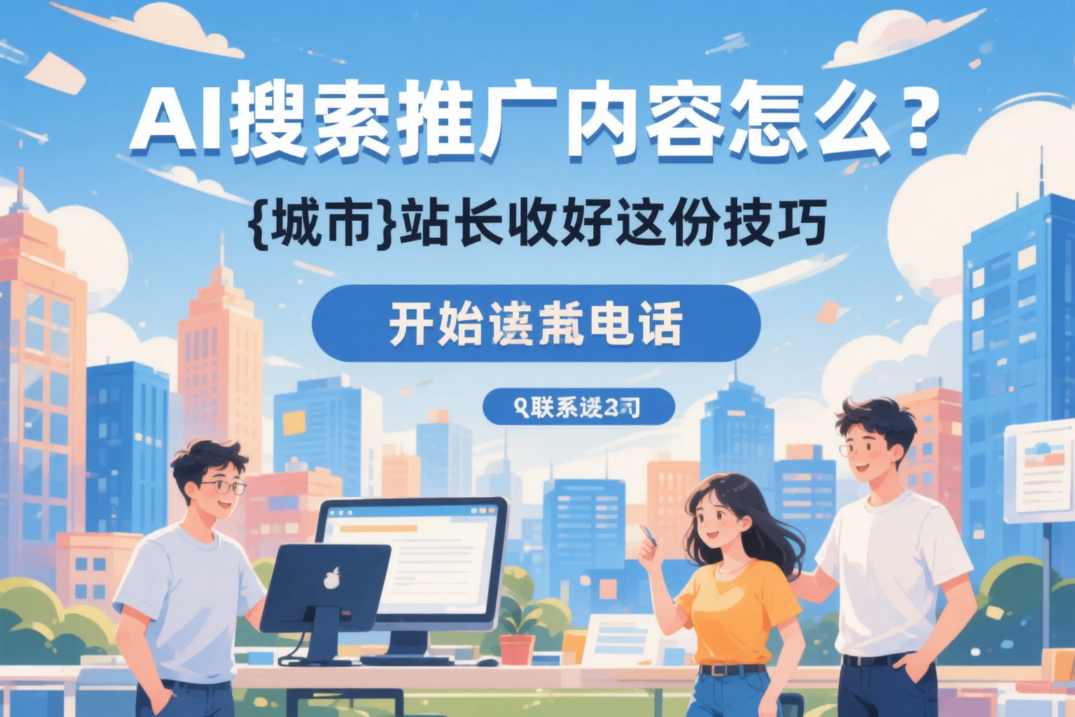 AI搜索推广内容怎么写?阿坝站长收好这份技巧