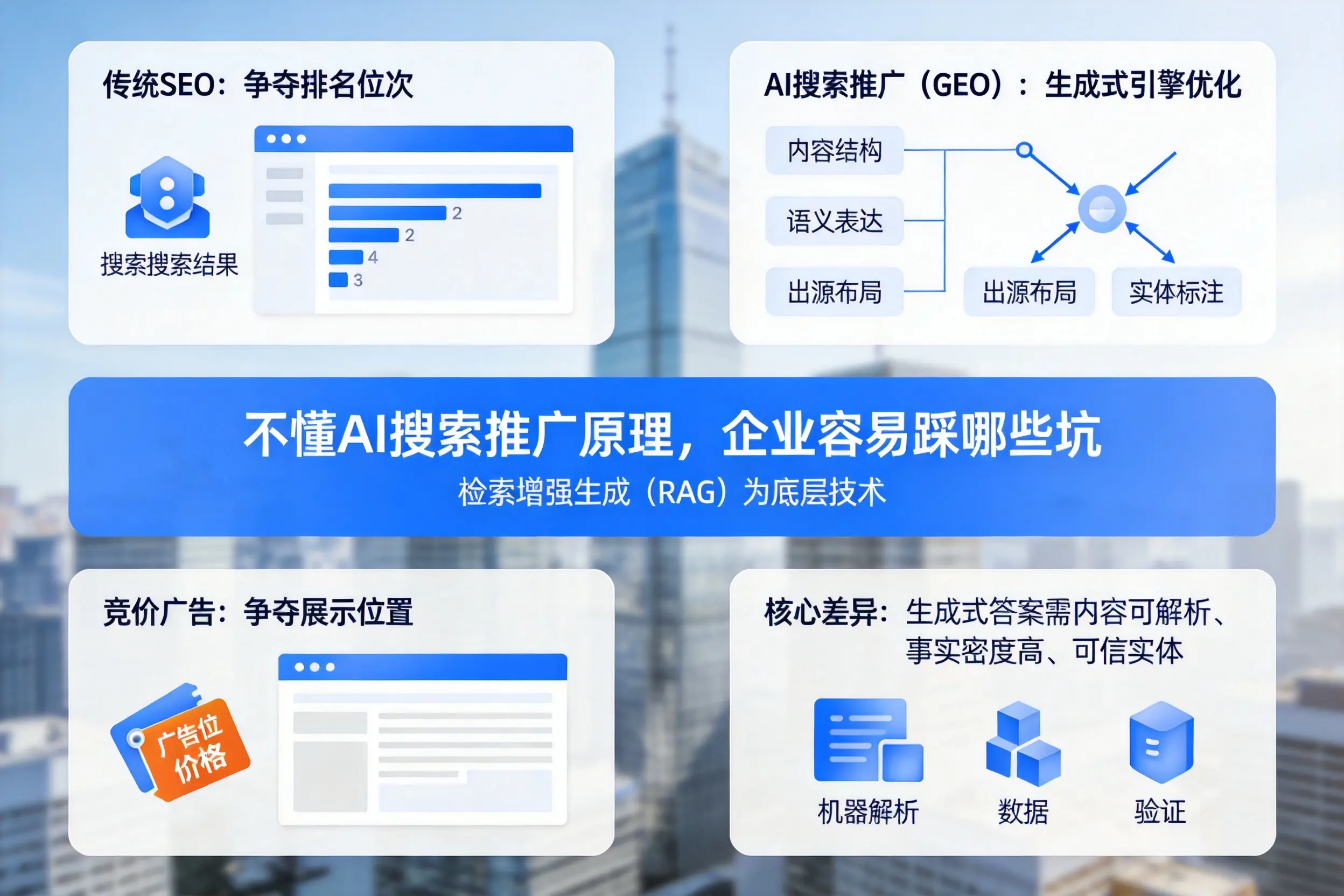 不懂AI搜索推广原理,阿坝企业容易踩哪些坑