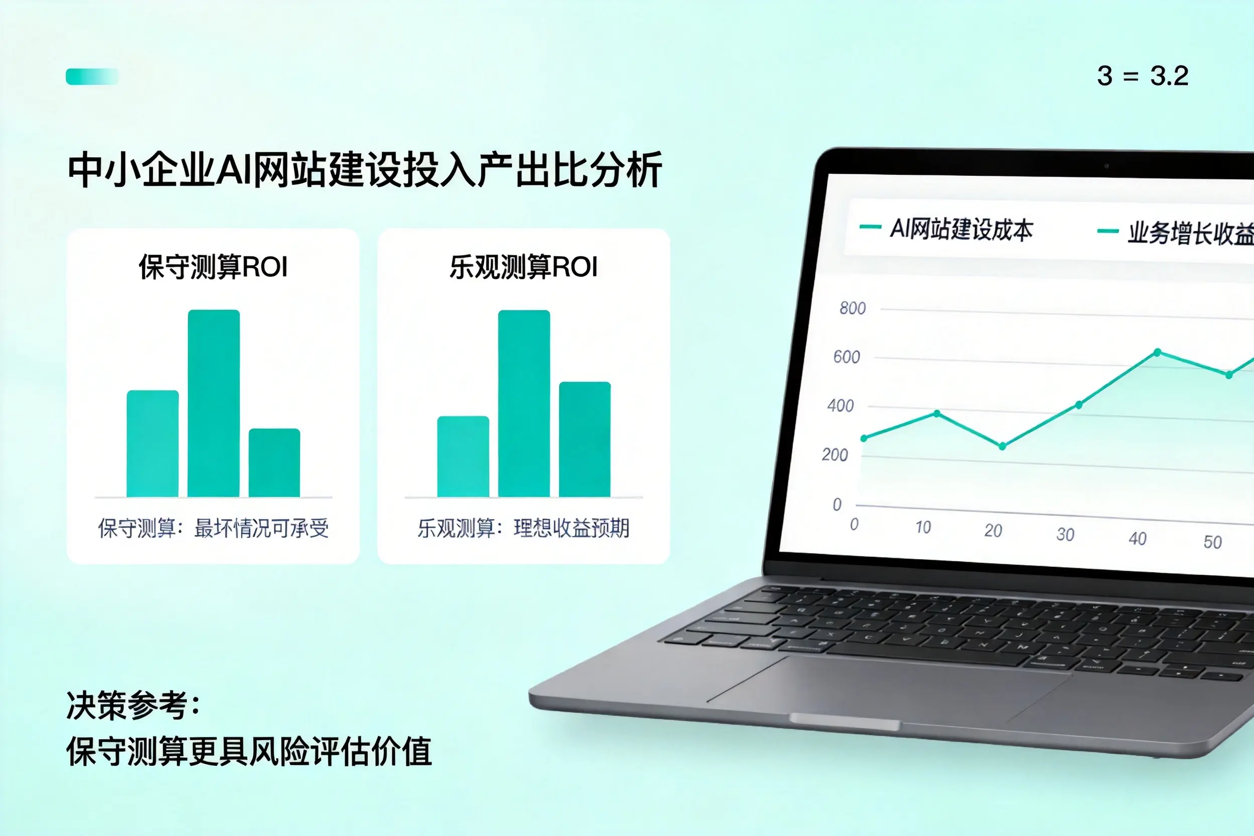 阿坝中小企业AI网站建设投入产出比怎么算?先看这份分析