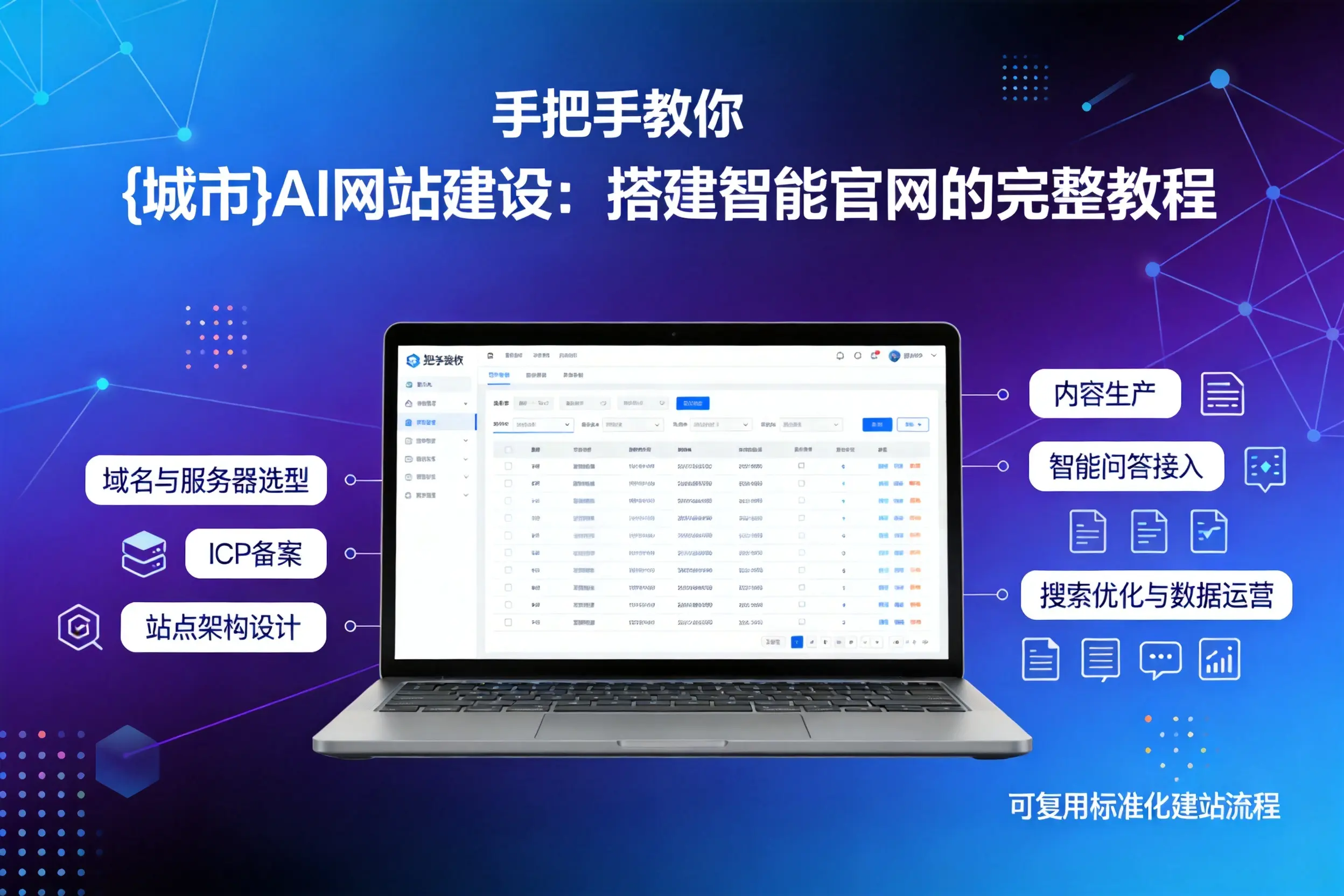 手把手教你阿坝AI网站建设：搭建智能官网的完整教程