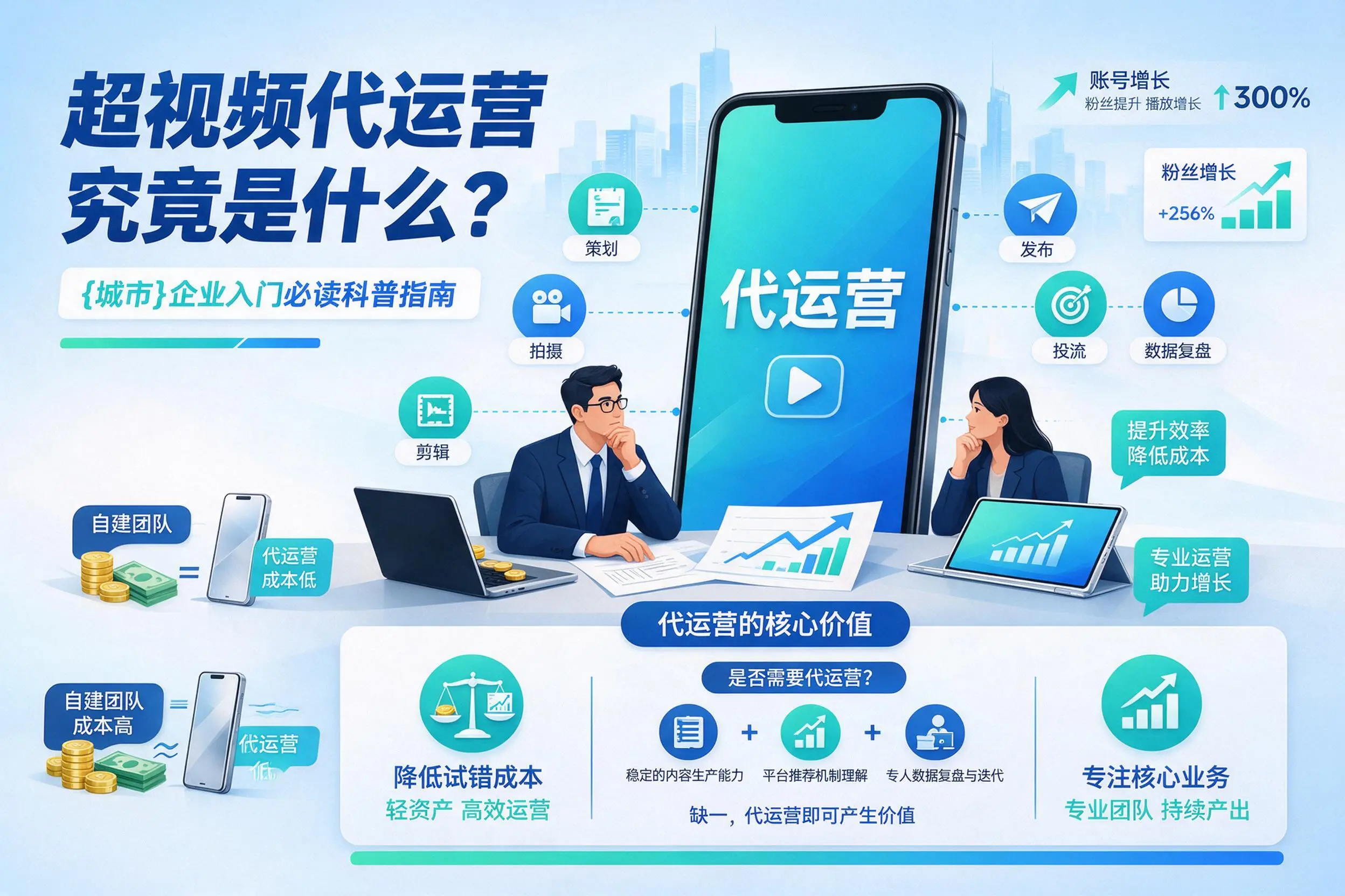 短视频代运营究竟是什么？阿坝企业入门必读科普指南