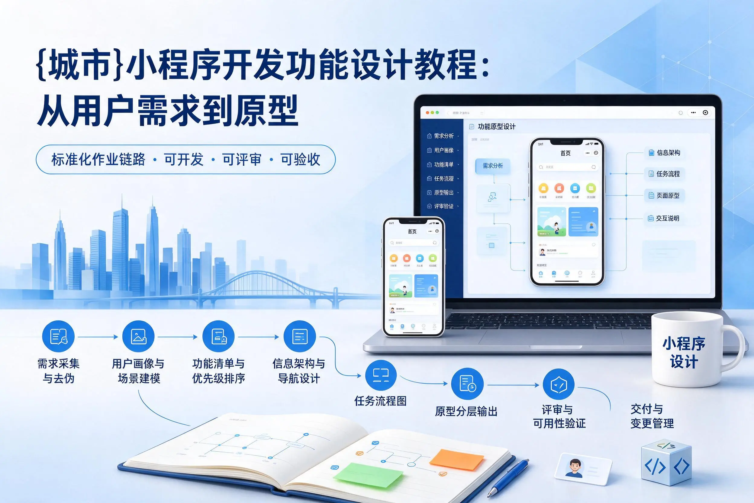 阿坝小程序开发功能设计教程：从用户需求到原型