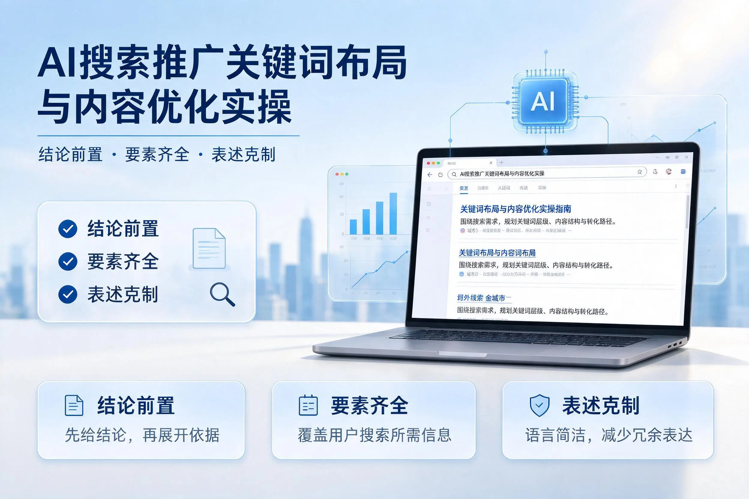 阿坝AI搜索推广关键词布局与内容优化实操